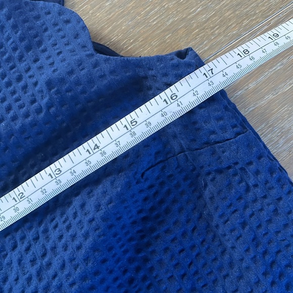 Vineyard Vines Seersucker Scallop Cisco Swing Dress | 4 - Picture 8 of 10